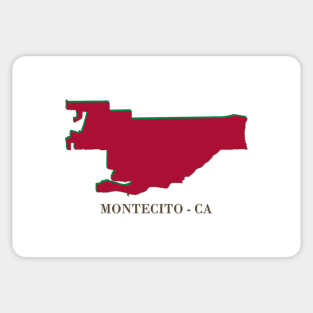 Montecito - CA Sticker